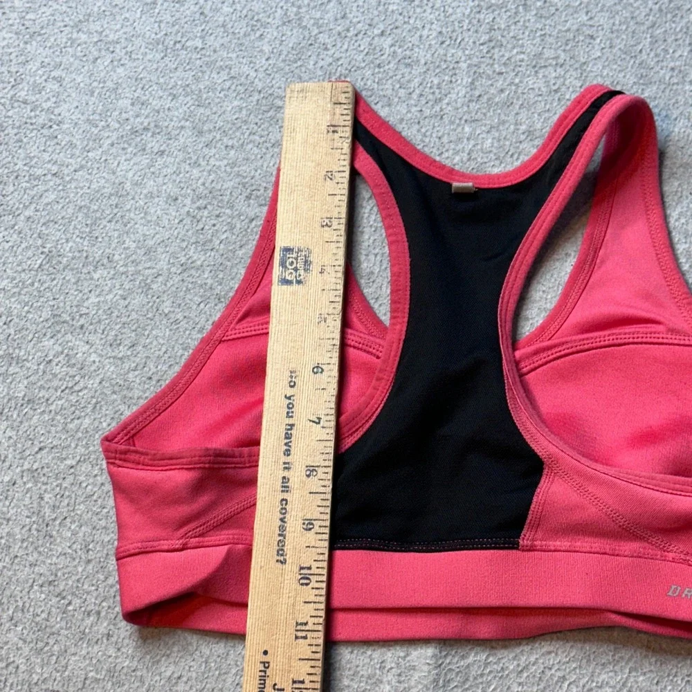 Nike Sports Bra Womens XS‎ Pink 362767-622 Dri-FIT Racerback Mesh Training Gym